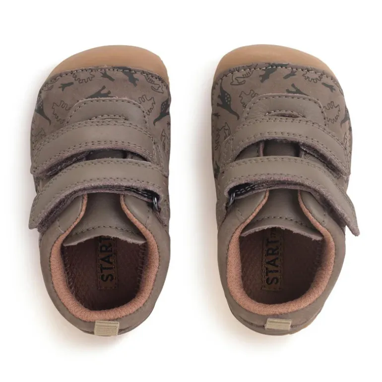 Start-Rite Cruiser Shoes | Roar Dino | Taupe