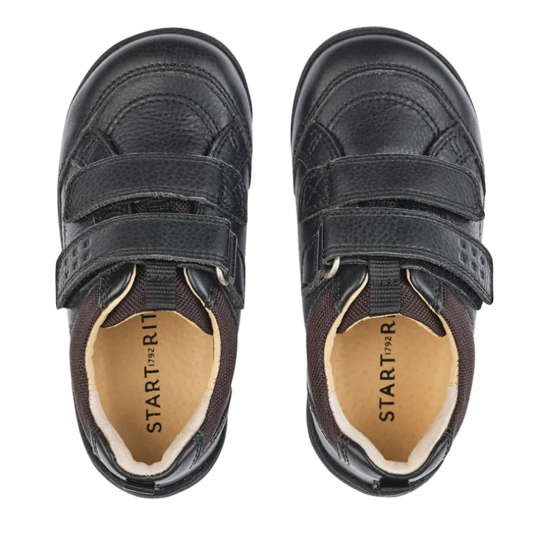 Start-Rite School Shoes | Zig Zag Velcro | Black