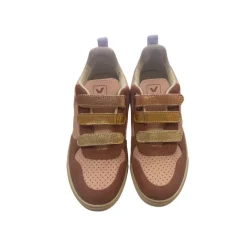 Veja Kids Trainers | V-10 Velcro | Petale Multico
