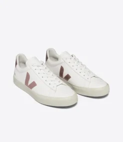 Veja Women’s Trainer | Campo Chromefree Leather | Extra-White_Nacre