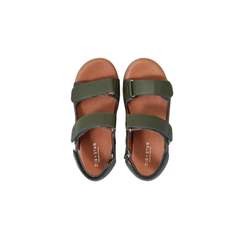 Zig and Star Sandals | Junior Solar | Khaki